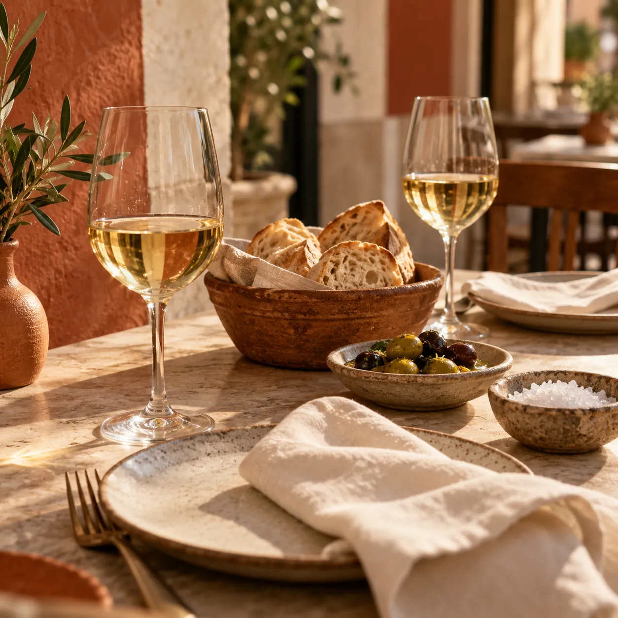 Ambiente do restaurante (imagem fictícia)