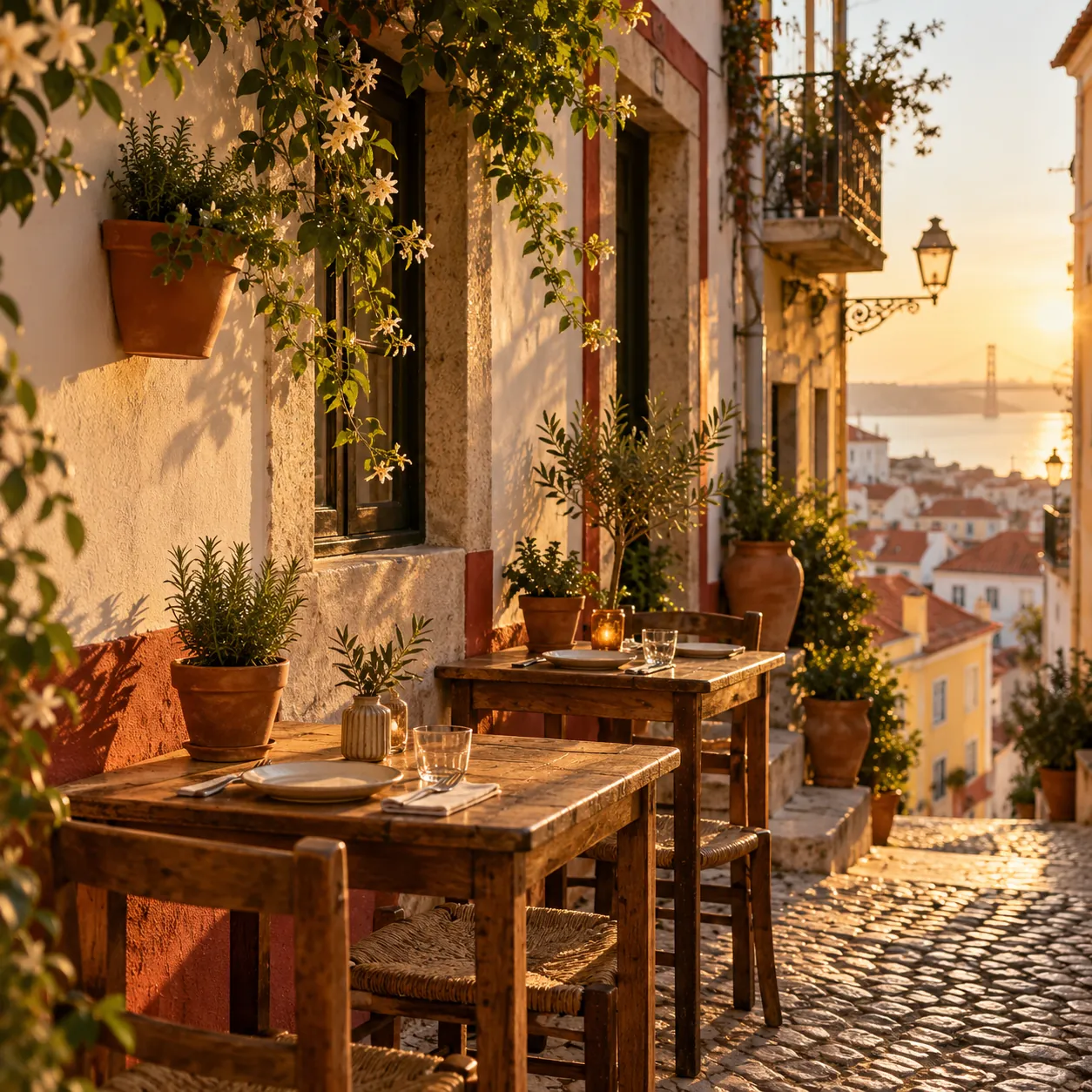 Ambiente do restaurante (imagem fictícia)